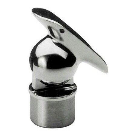 Lavi Industries Lavi Industries, Adjustable Saddle, Ball, for 1.5" Tubing, Polished Stainless Steel 40-821/1H